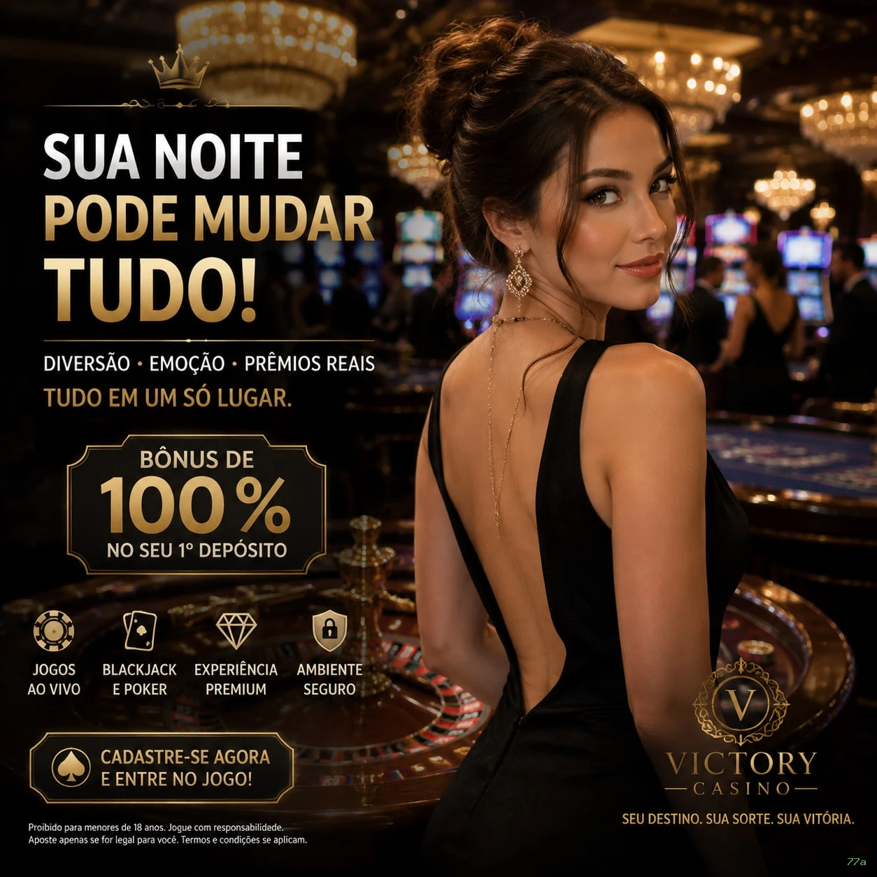 Poker no 77a: experiência segura no Brasil
